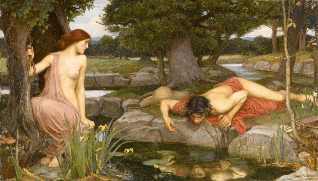 Echo and Narcissus (1903), a Pre-Raphaelite interpretation by John William Waterhouse