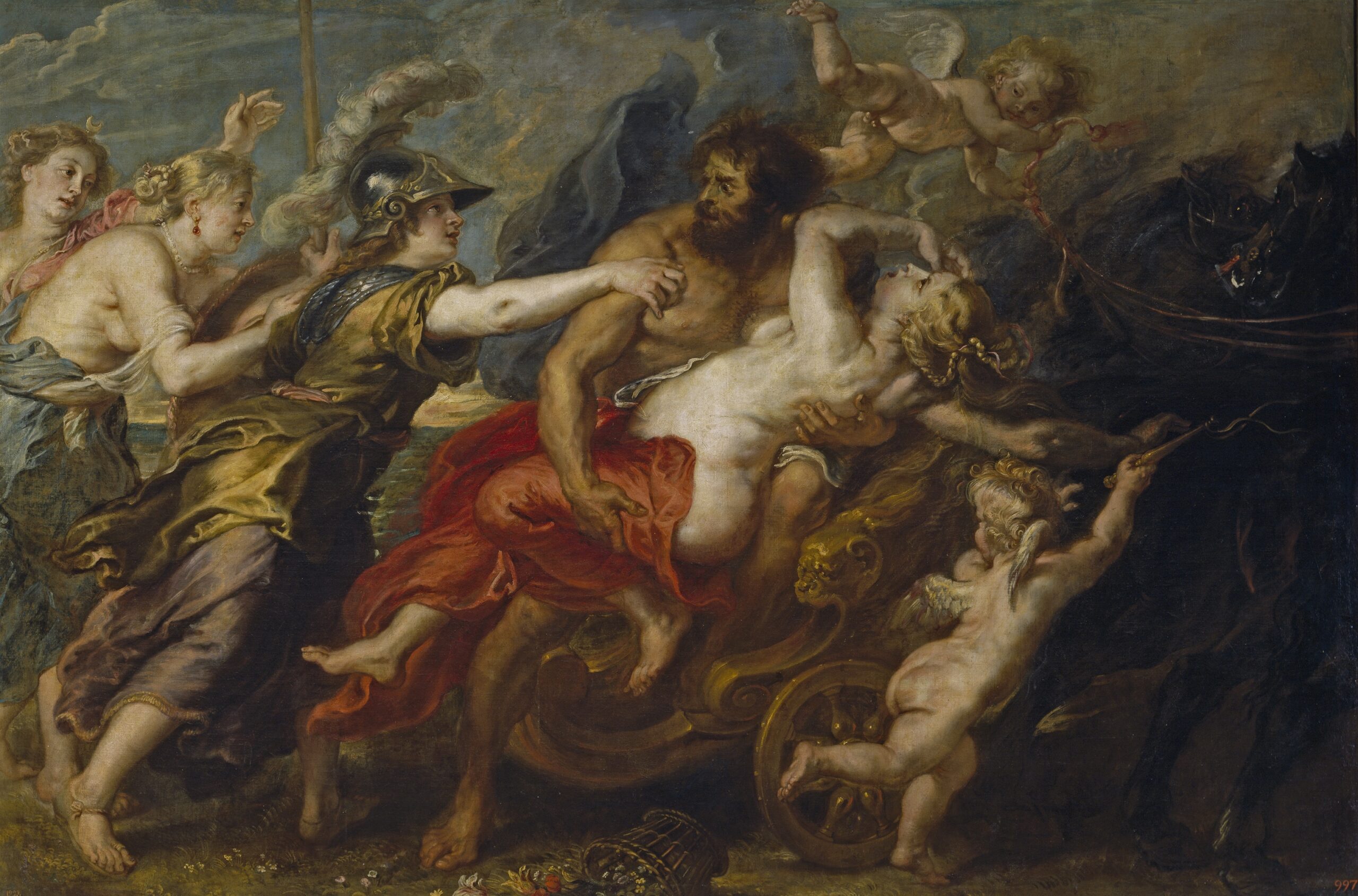 Peter Paul Rubens' The Rape of Proserpina, 1636-1637